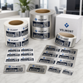Custom Asset Labels with QR & Barcode