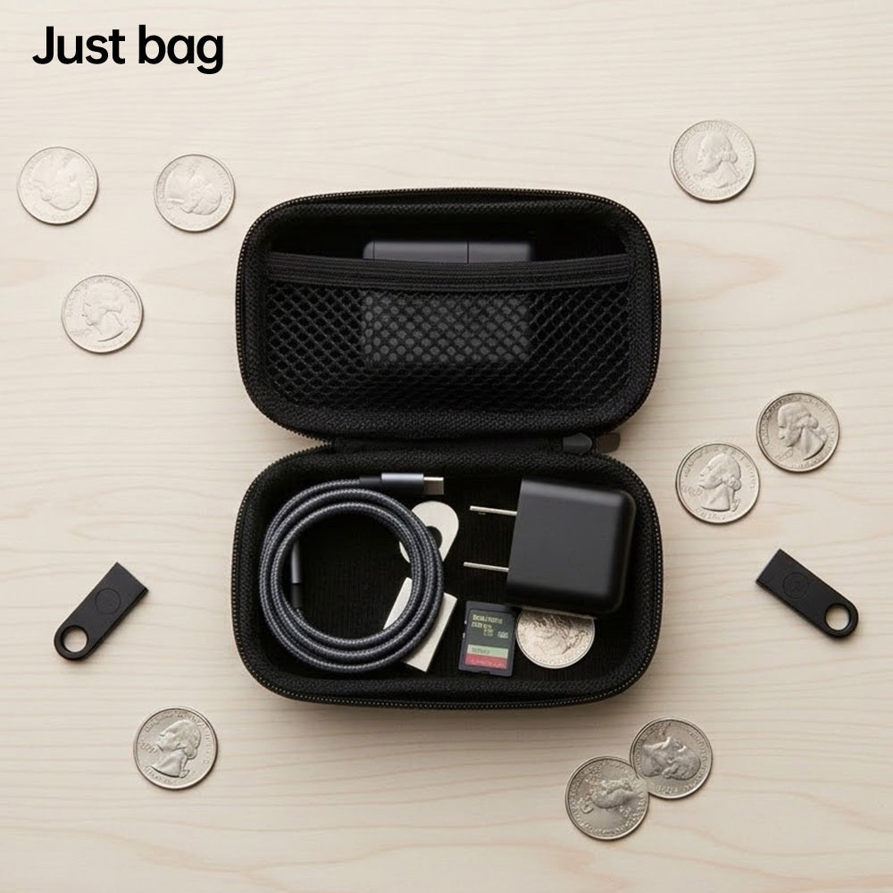 Photo LOGO Custom Storage Bag, Can Customize Exclusive Brand LOGO Text Slogan | Business-Ready Tech – image 1