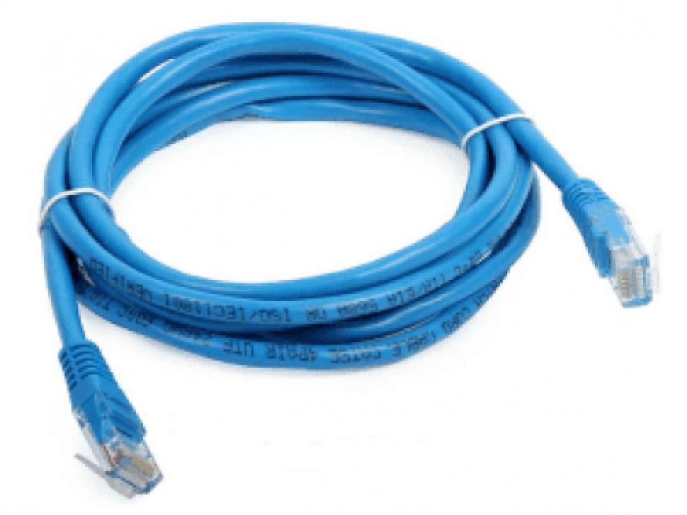 High-speed Cat 6 Ethernet cable - 3 meters - blue — product image 1