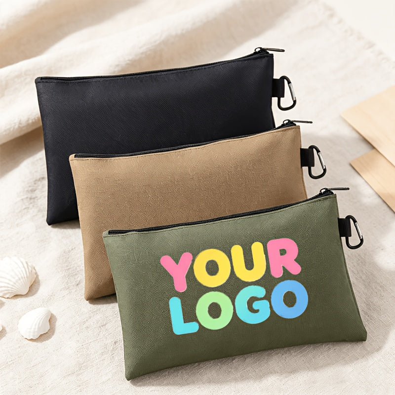 Bespoke Specialized Promotional Product – Gift for Her/Him 5pcs Custom Pattern Oxford Cloth Zippered Toiletry – image 2