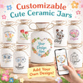 Design-Your-Own Ceramic Vase with Custom Logo or Design - image 1
