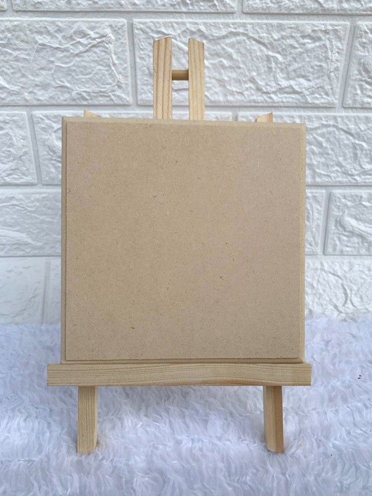 Square wood panel for sublimation printing, size 17x17 cm — product image 3