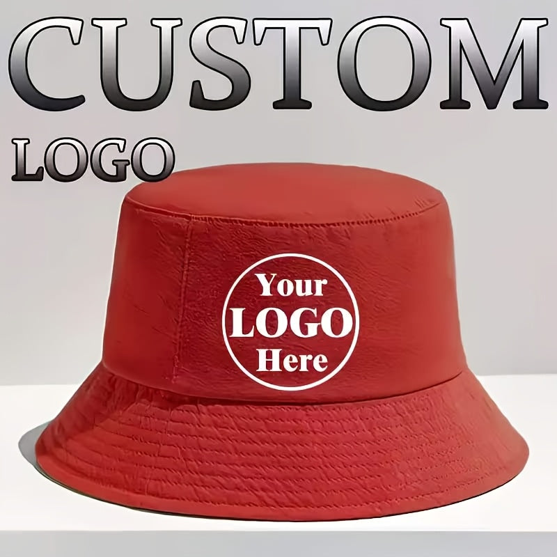 Custom Fisherman Hat - Unisex Sporty Style | Image/Text/Logo | Lightweight | Photo-Printed Logo – image 3