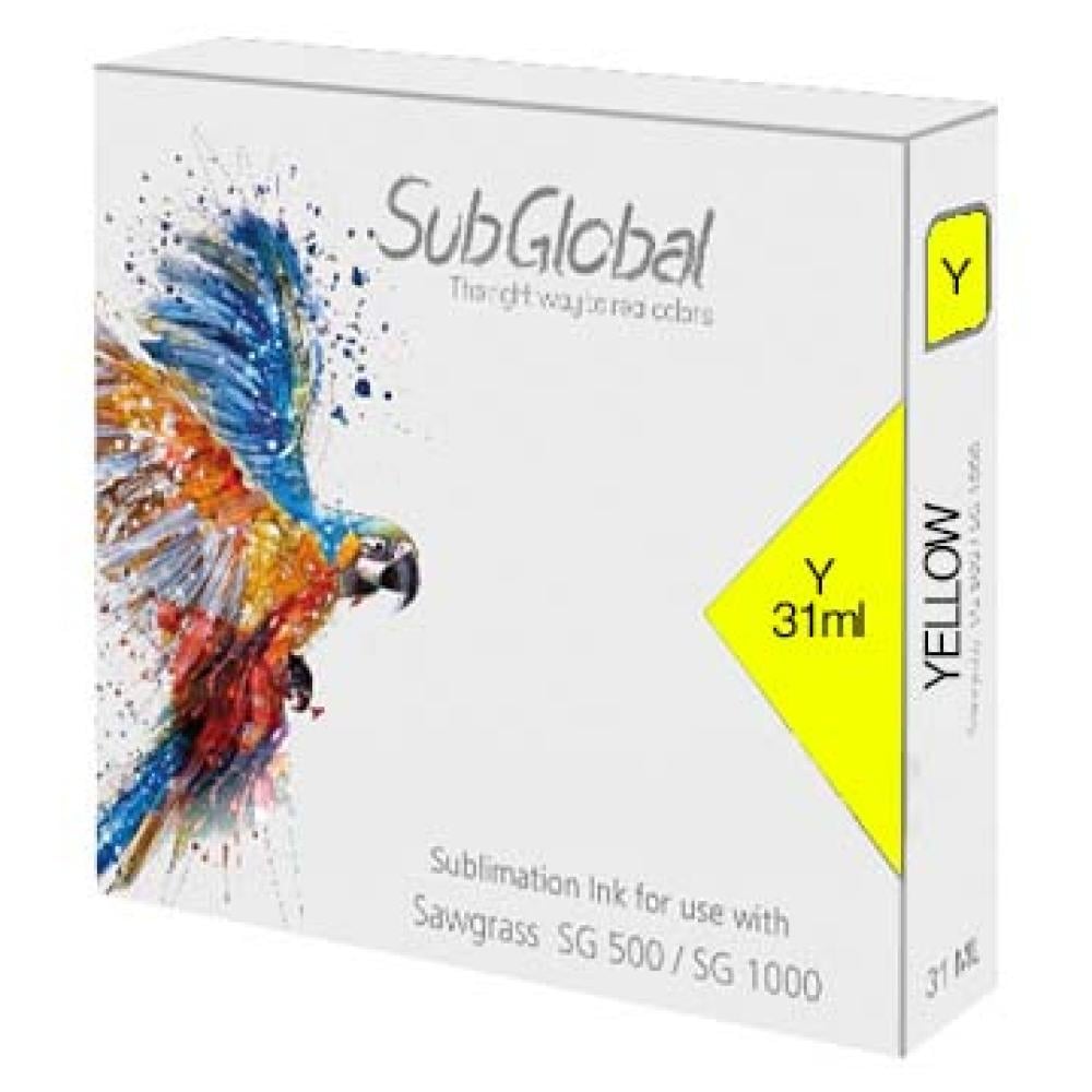 Sub Global Yellow Ink - Sauger/Ricoh SG500 / SG1000 — product image 1