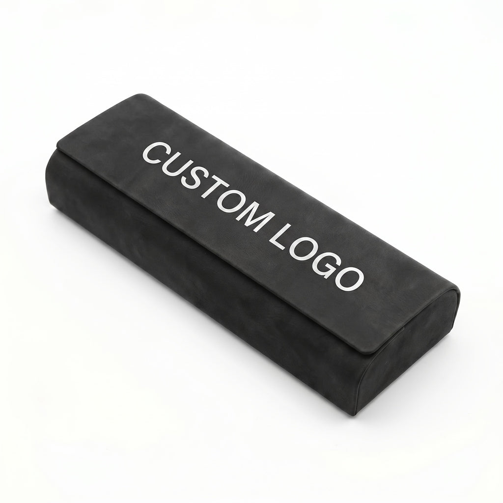 [] 1/2/8/12pcs, Faux Leather Glasses Case, Bespoke Hard Shell Eyewear | Made-to-Order Specialized Promotional – image 1