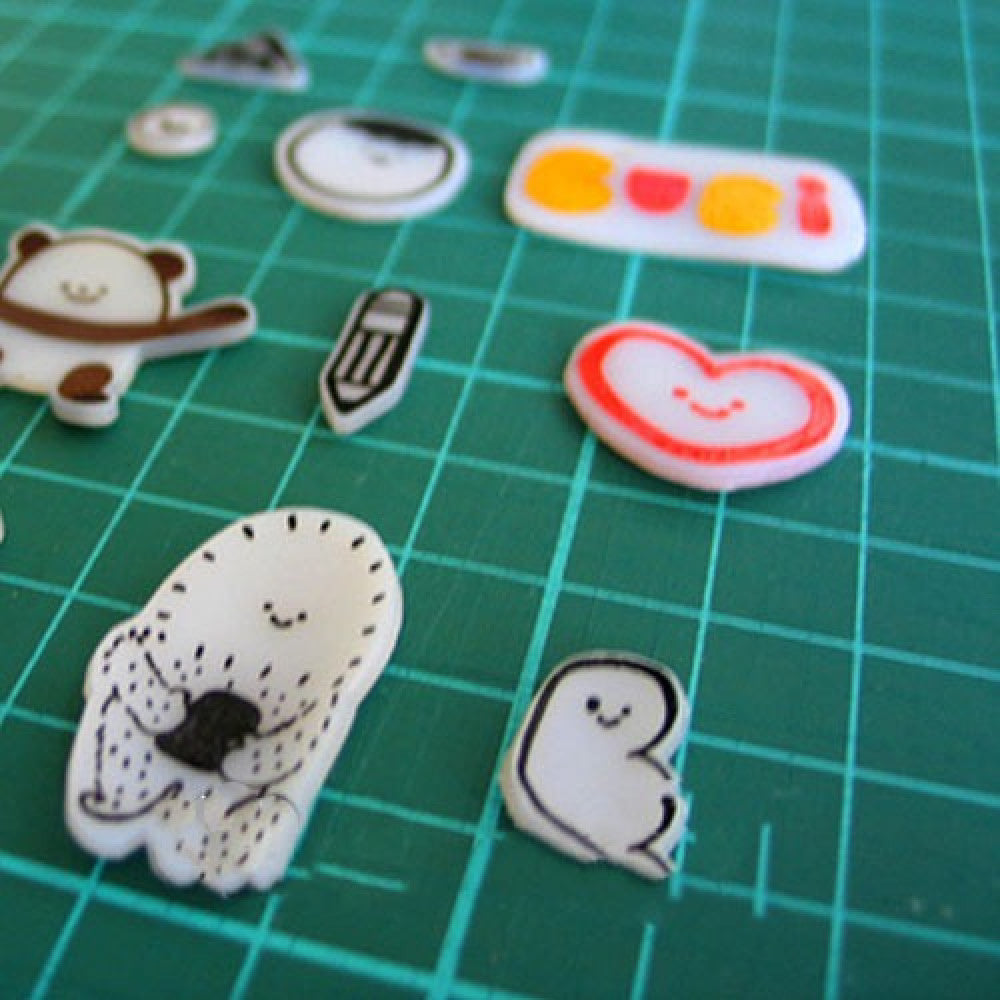 A4 white shrink paper, 10 sheets — product image 4