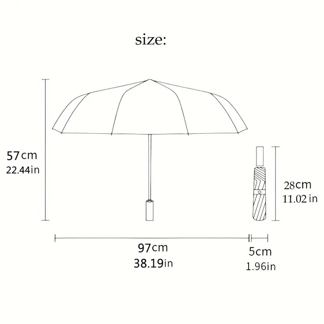 Photos, Automatic Open/Close Lightweight And Portable, Premium Minimalist | Business-Ready Specialized Promotional – image 2