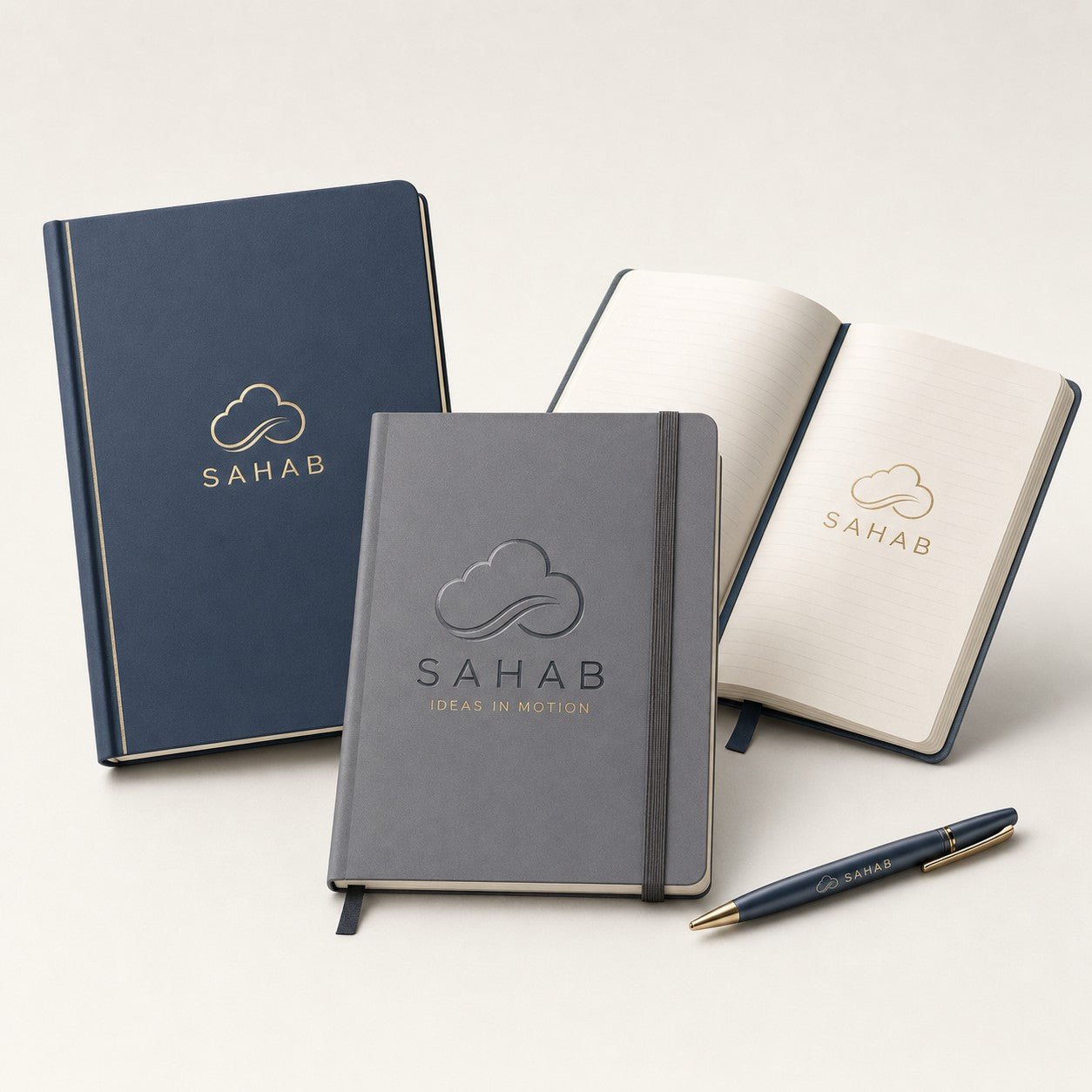 Custom corporate notebooks printing – طباعة دفاتر شركات مخصصة