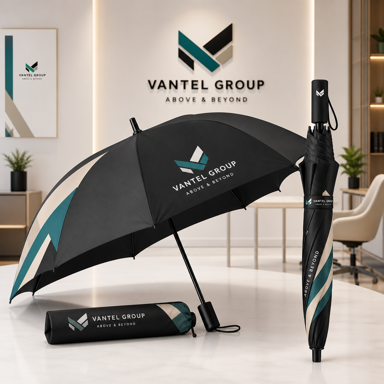 Custom Printed Corporate Umbrellas