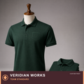 Custom Embroidered Polo Shirts — VERIDIAN WORKS: TEAM STANDARD
