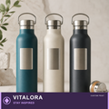 Custom Insulated Bottles with Logo — VITALORA: STAY INSPIRED