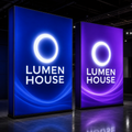 Custom LED Lightbox Exhibition Displays — LUMEN HOUSE: SHINE BRIGHT
