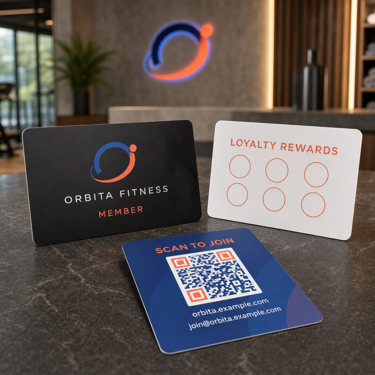 صورة لمنتج بطاقات ولاء وخصم ورمز QR مخصصة من Madar Print