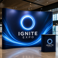Custom Printed Pop-Up Display Walls — IGNITE EXPO: STEP INTO MORE