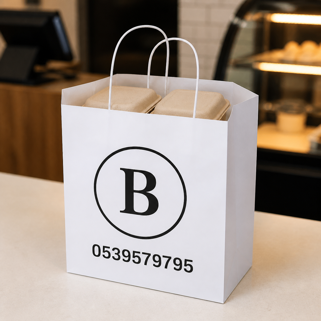 صورة استخدام واقعي لمنتج custom-printed-kraft-bag-for-meal-delivery