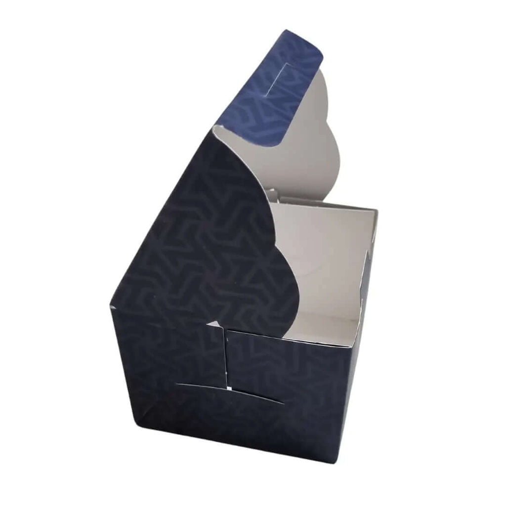 مطبوع حسب الطلب 10×10×10 سم علبة مع clear نافذة, لـ كيك و برجر و استخدامات أخرى
