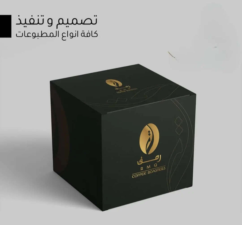 علبة أظرف قهوة مطبوعة مخصصة، مقاس 6–12
