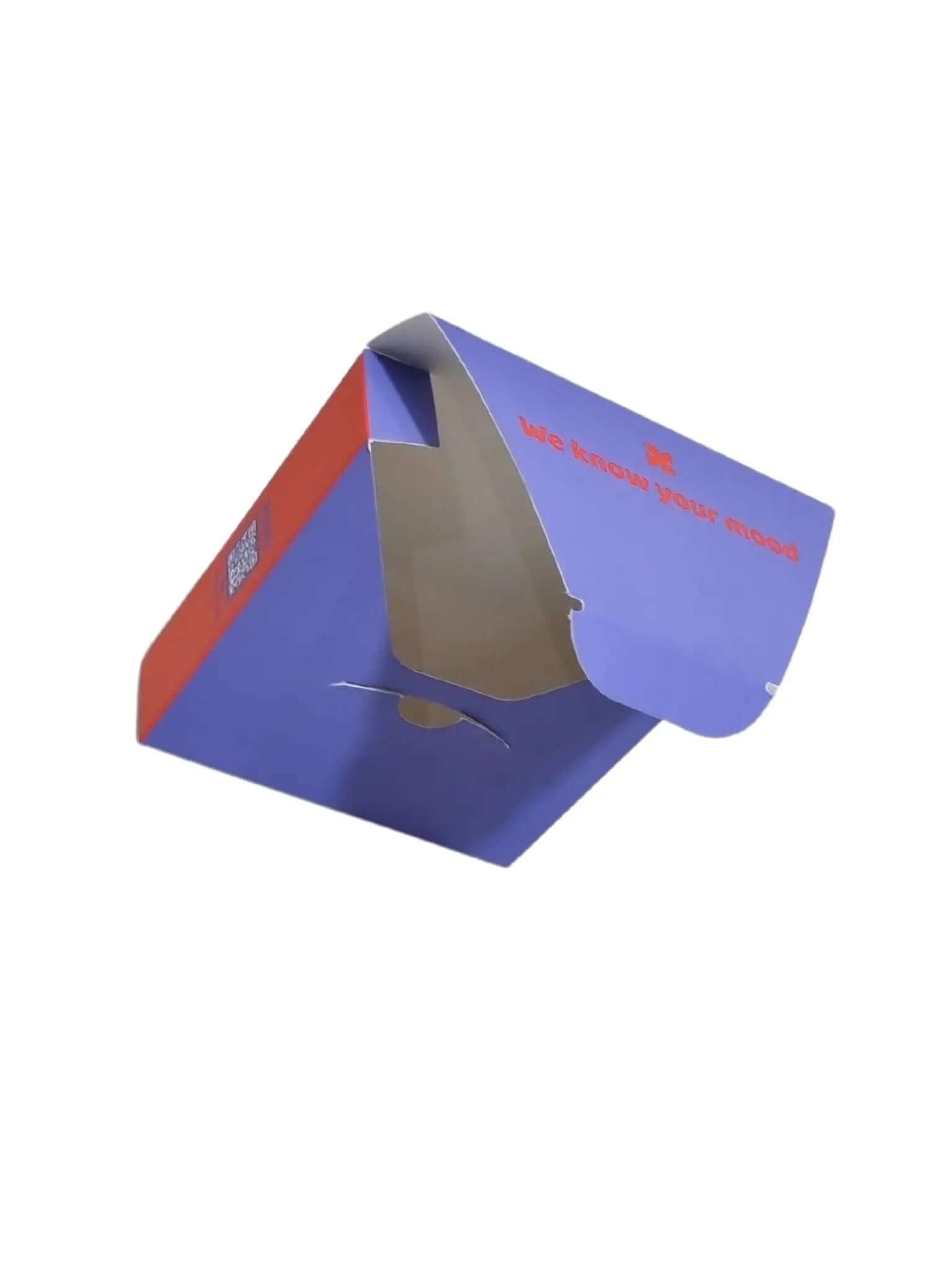 علبة كوكيز ظرف كوكيز بأبعاد 10×10×2.5 سم طباعة بتصميم العميل