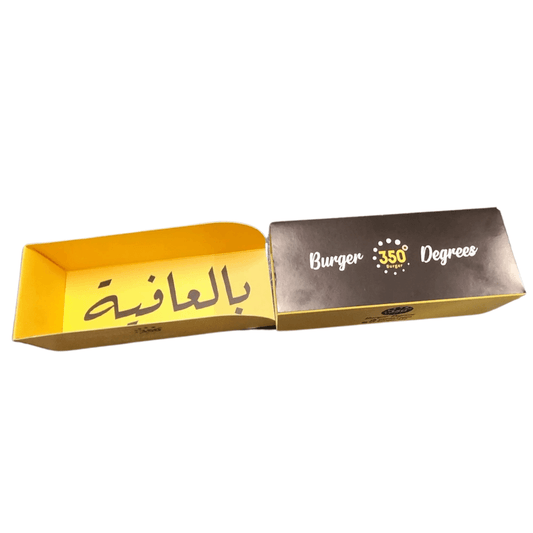 يتميز هذا الصندوق القابل للسحب بالطباعة الخارجية والداخلية، بالإضافة إلى التصفيح للحصول على لمسة نهائية أنيقة واحترافية. أبعاد 20x8x7 سم تجعله الحجم المثالي لمجموعة متنوعة من المنتجات. حافظ على أمان أغراضك واعرض علامتك التجارية باستخدام صندوق السحب عالي الجودة هذا.