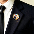 Custom Glass Dome Badge, No Minimum, Design, Clear Glass Cabochon, Sturdy | Business-Ready Corporate – image 1