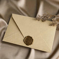 Linen Feel Paper Envelope with Closing Label for Greeting Cards Packaging Size 16.5*11cm — product image 1