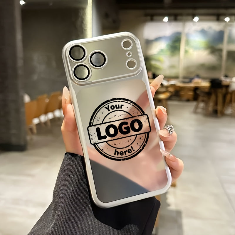Brand-Forward Phone Case: Phone Case - Self-Defined LOGO, Minimalist Business Style Custom – Marketing – image 3