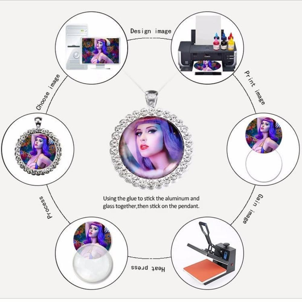 Oval sublimation printing chain — product image 5
