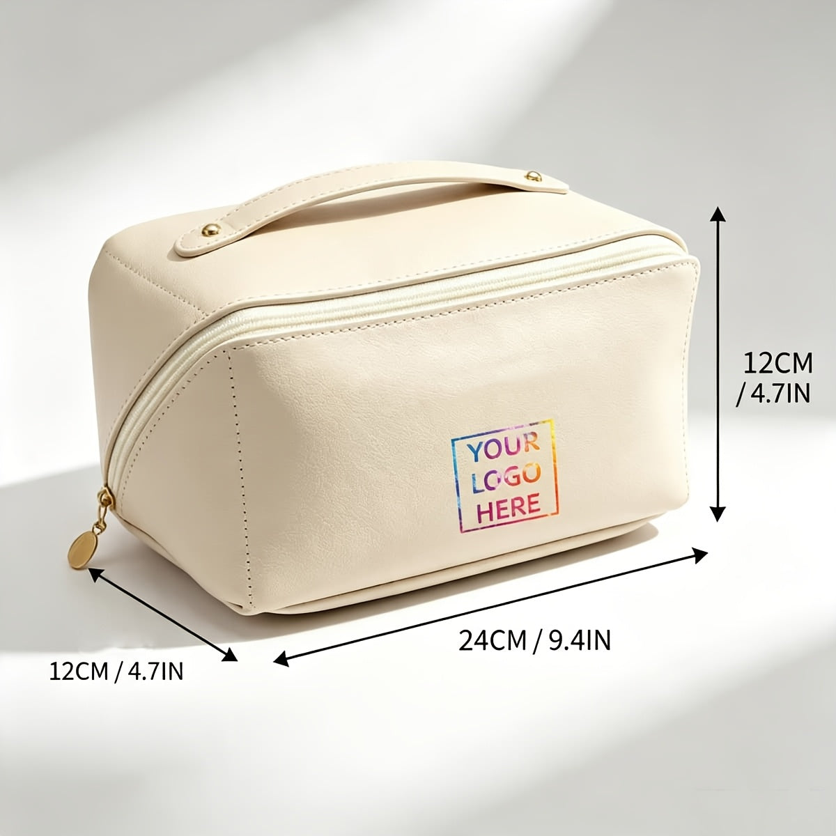 Logo-Ready Branded Bag – Logo Women'S Handbag Storage Makeup Bag Toiletry Bag DIY Custom Pattern – image 4