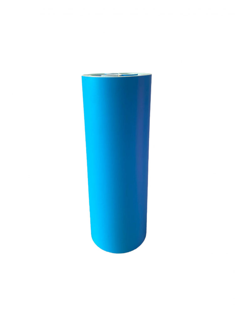 Light cyan matte adhesive vinyl, 100*30 cm — product image 2