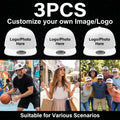 Custom-Printed Specialized Promotional Product – s Custom Flat-Brim Snapback Baseball Caps - -Sided – image 1