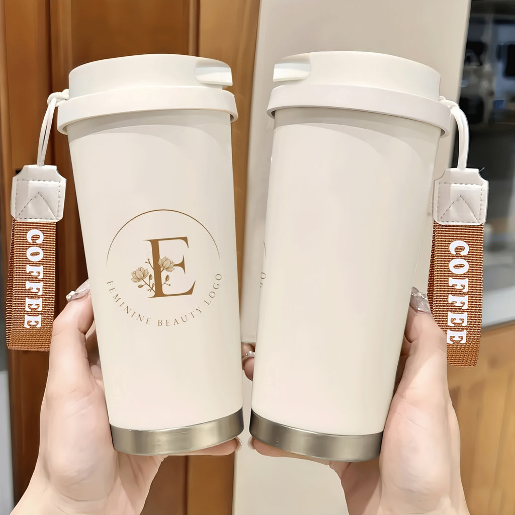 Bespoke Tumbler & Bottle – Single-Piece Custom Insulated Cup, Text Or Image Custom Coffee Cup, – image 2