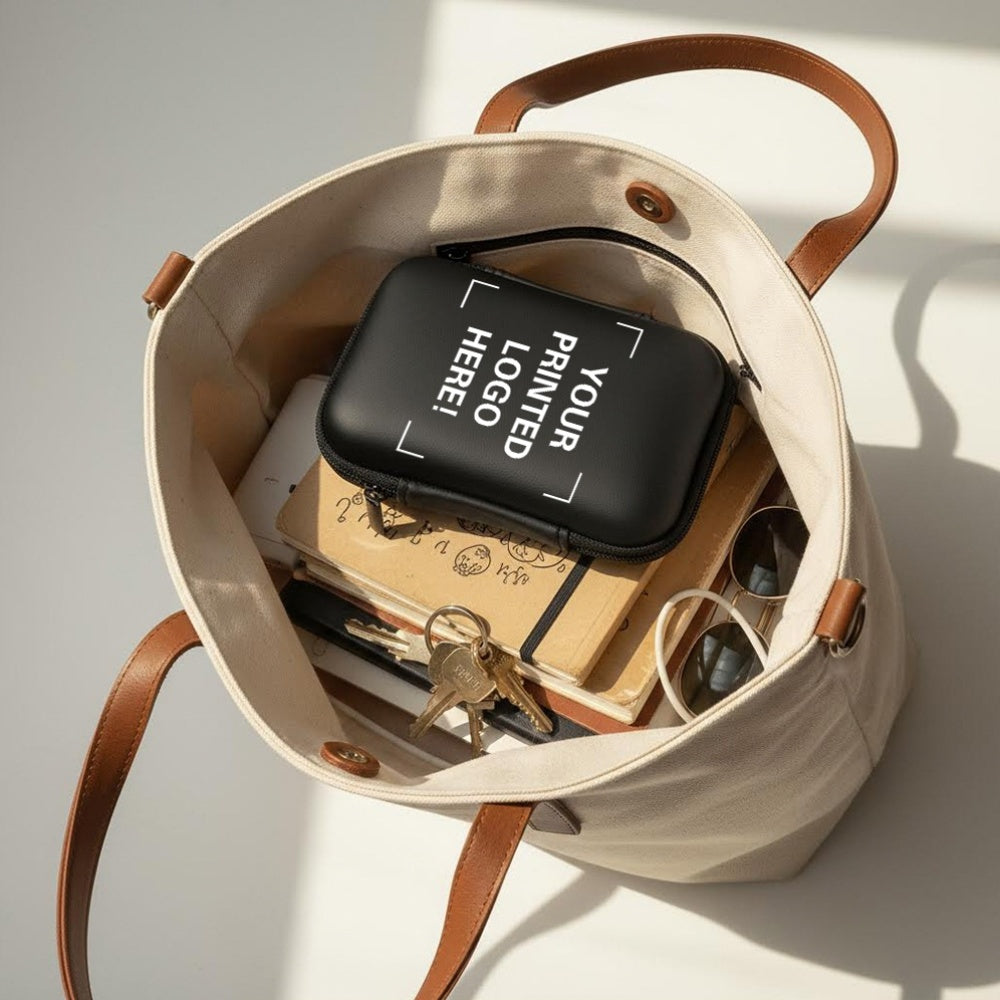 Photo LOGO Custom Storage Bag, Can Customize Exclusive Brand LOGO Text Slogan | Business-Ready Tech – image 4