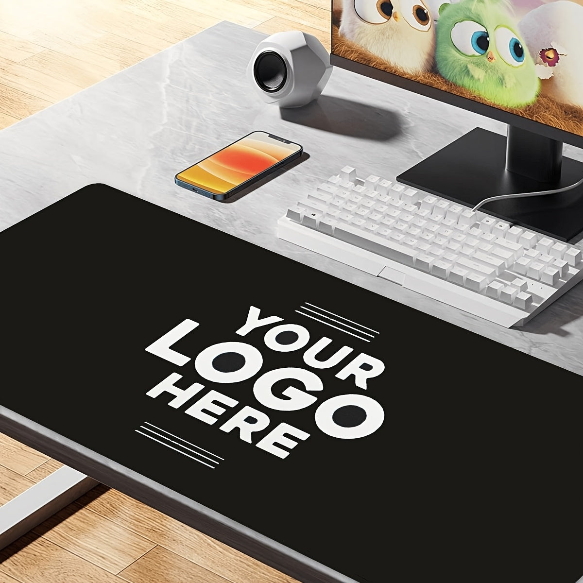 Bespoke Business Stationery – Mouse Pad, Custom Large Desk Mat and Text, Ideal for Gaming and Office – image 2
