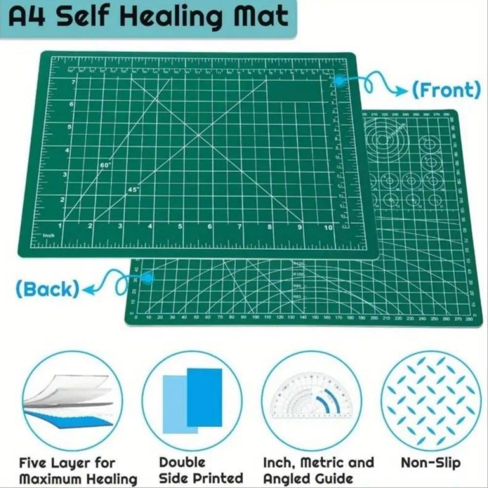 A4 vinyl cutting board pink — product image 2