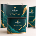 Custom Printed Exhibition Counter
