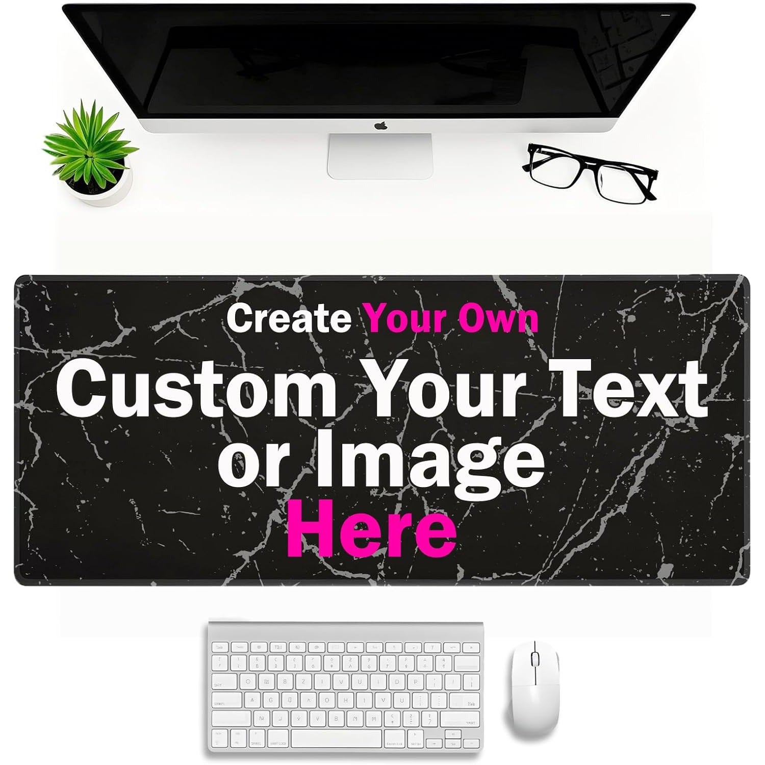 Personalized Business Stationery – Custom XXL Mouse Pad: Upload Your Image, Text, Or Logo to Create a – image 1
