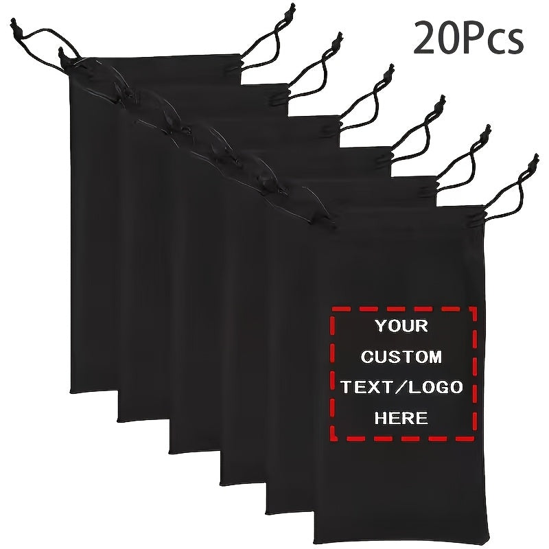 20/50 Custom Logo Eyeglass Cases - Anti-Scratch Zipper Protective Pouches, | Promotional Branded – image 3