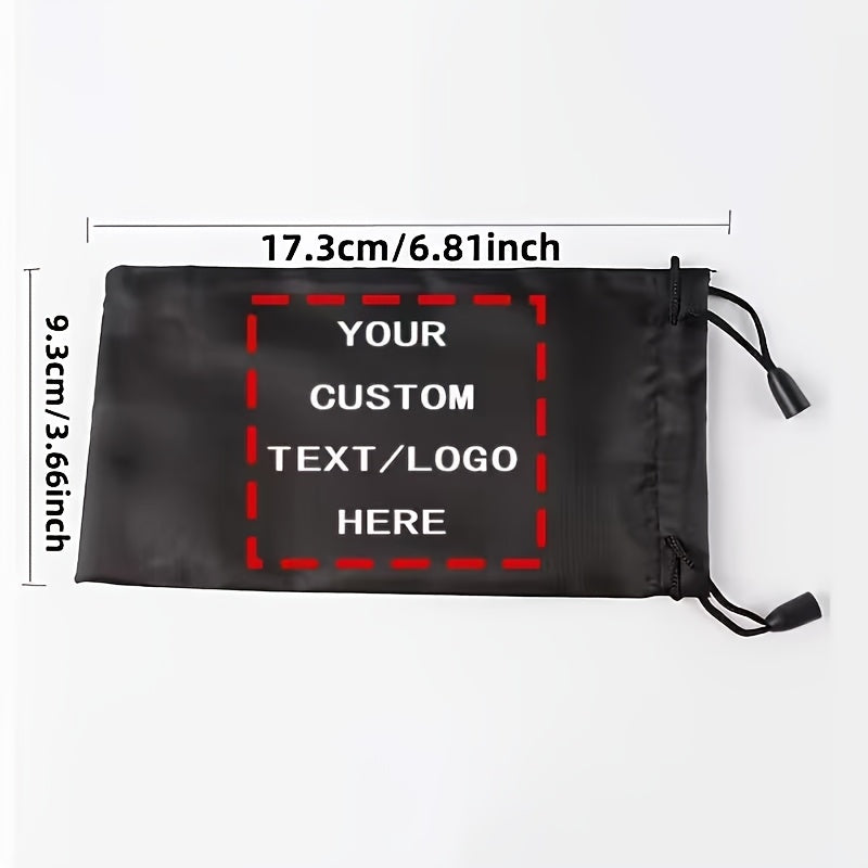 20/50 Custom Logo Eyeglass Cases - Anti-Scratch Zipper Protective Pouches, | Promotional Branded – image 2