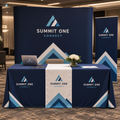 Custom Printed Fabric Tablecloth & Runner