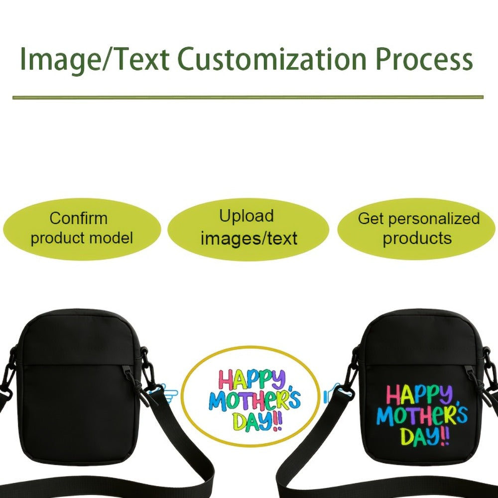 Design-Your-Own s Crossbody Bags, Available for Personalization with Images or Logos, – Branded – image 2
