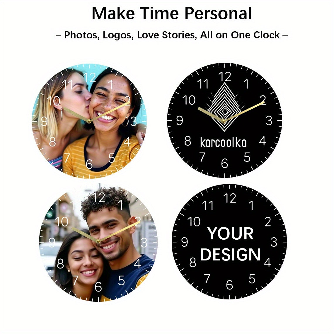 Custom-Printed Wall Clock with Custom Logo or Design - image 3
