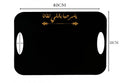 Black acrylic serving tray, size 30 * 40 cm — product image 1