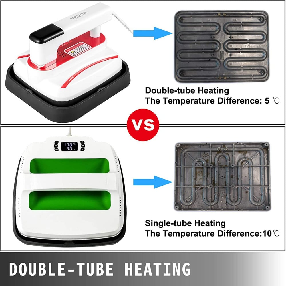 Portable manual heat press 18cm*8cm — product image 6