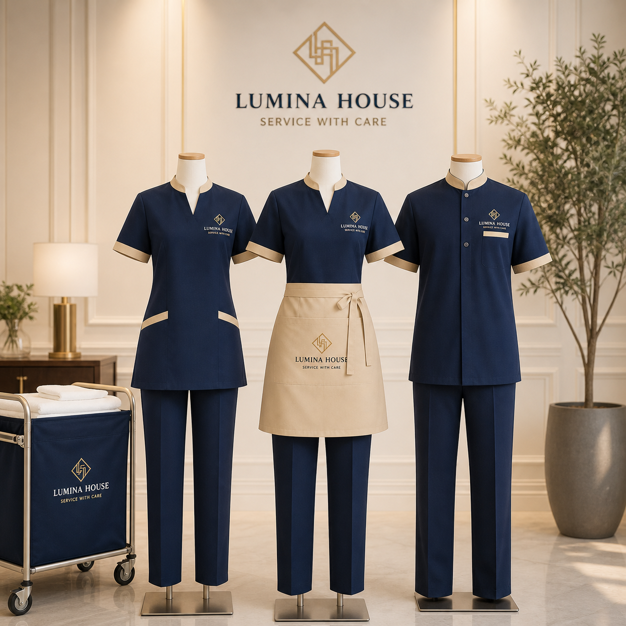 Custom Housekeeping Uniform
