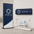 Custom indoor and outdoor signage – لوحات داخلية وخارجية مخصصة