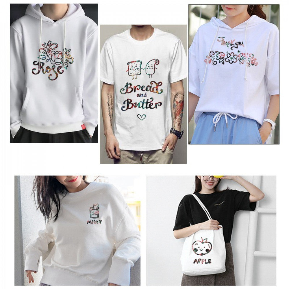 3D heat-transfer vinyl, 3D pattern, color stripes — product image 4