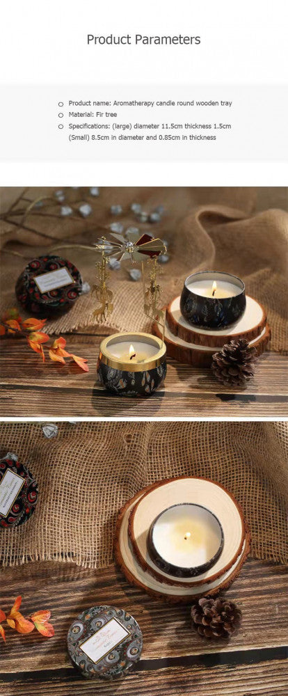Natural wood trunk in circle shape — product image 3