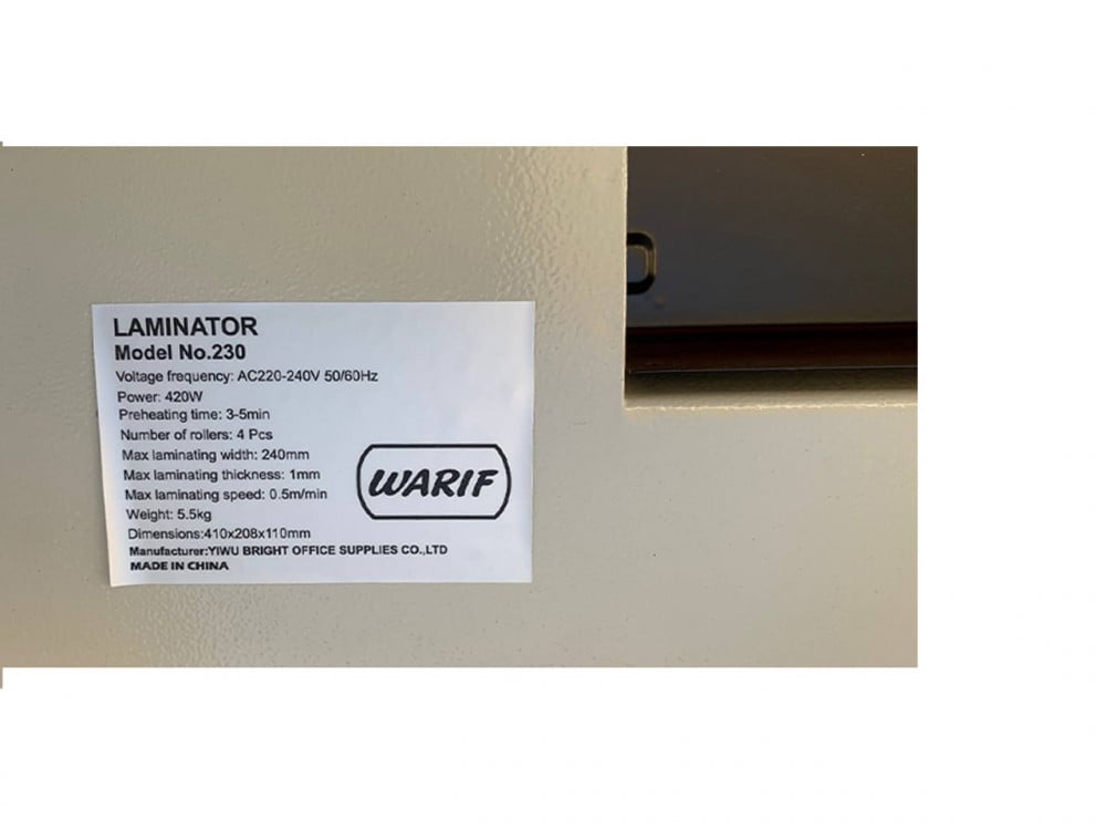 A4 thermal laminating (gilding) device — product image 4