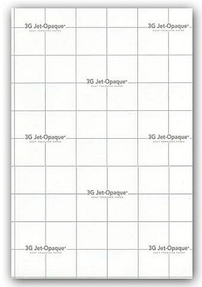 3G Jet OPEC paper for dark fabrics, A4 - 20 sheets — product image 3