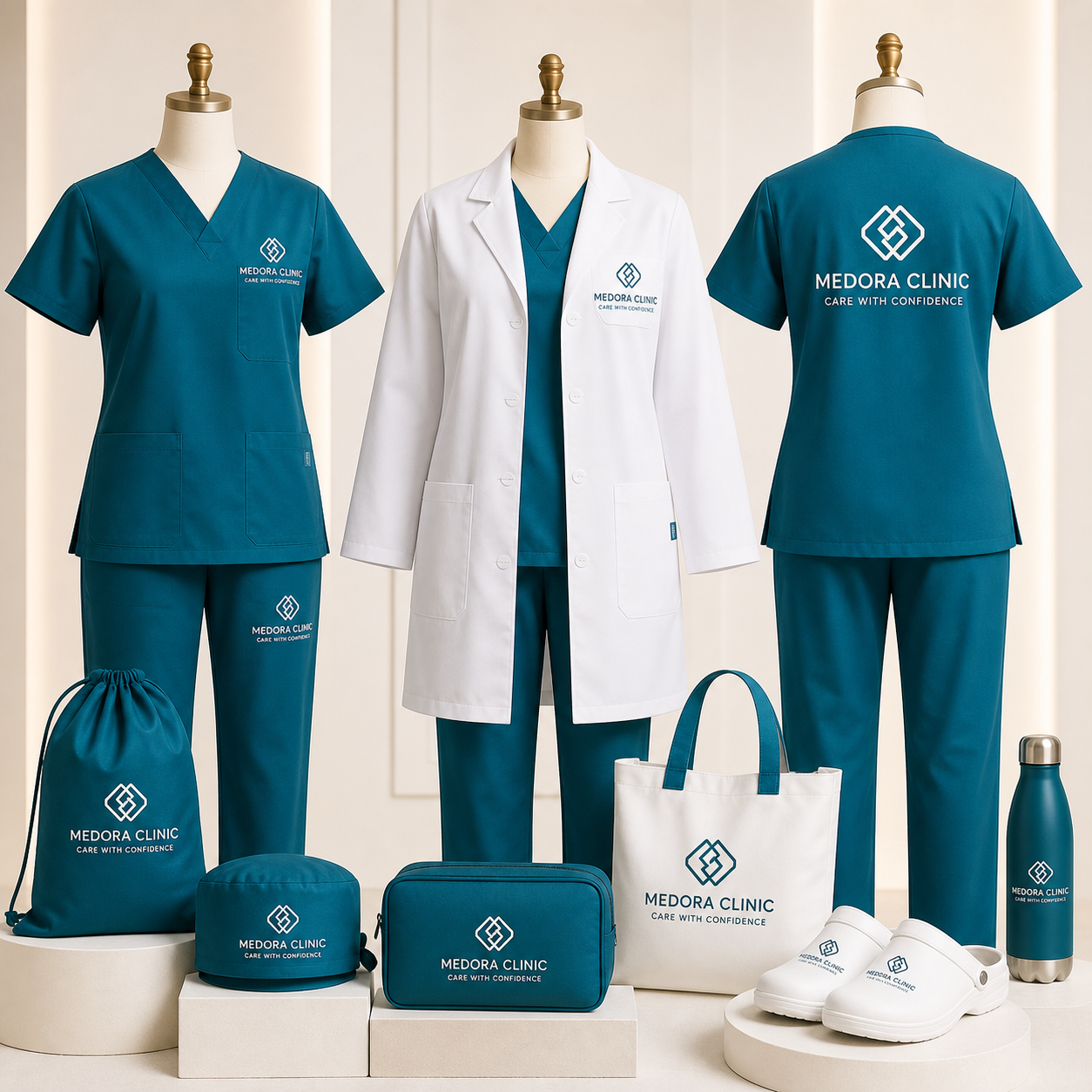 Custom Medical Scrubs & Lab Coats